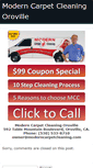 Mobile Screenshot of moderncarpetcleaning.com